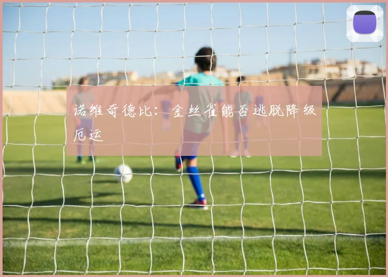 诺维奇德比：金丝雀能否逃脱降级厄运